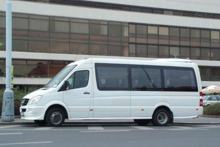 Bus rental Europe Mercedes Benz Sprinter Lux TOP Business class